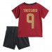 Prima Maglia Trossard 9 Belgio Euro 2024 Bambino